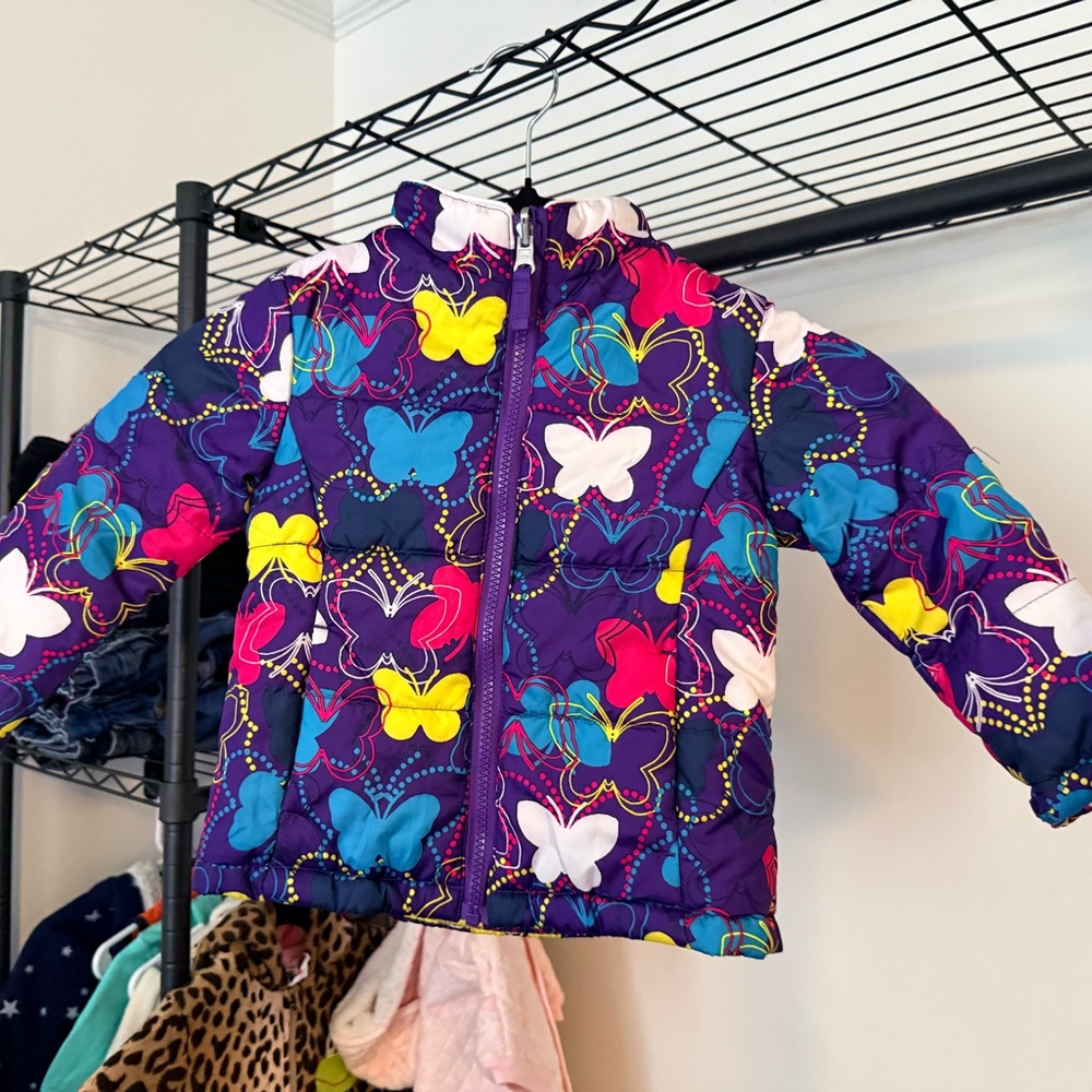 Healthtex Multicolor Patterned Jacket - Size 3 T